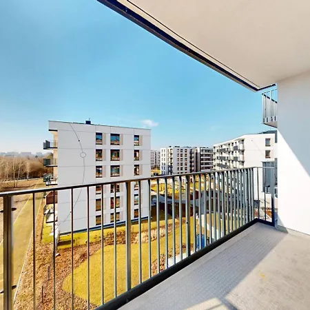 Appartement Solaris Mokotow Balcony Ac Parking Varsovie